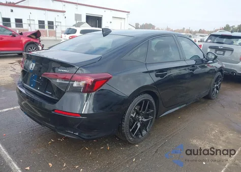 2025 Honda Civic Hybrid Sport/Sport Touring from USA, damaged, VIN 2HGFE4F85SH348828